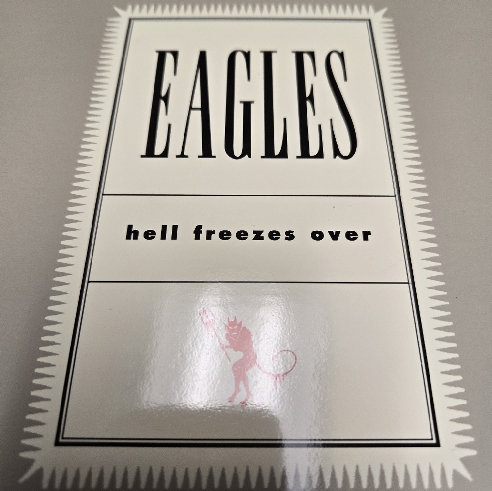Eagles "Hell Freezes Over" Lazer Disc.